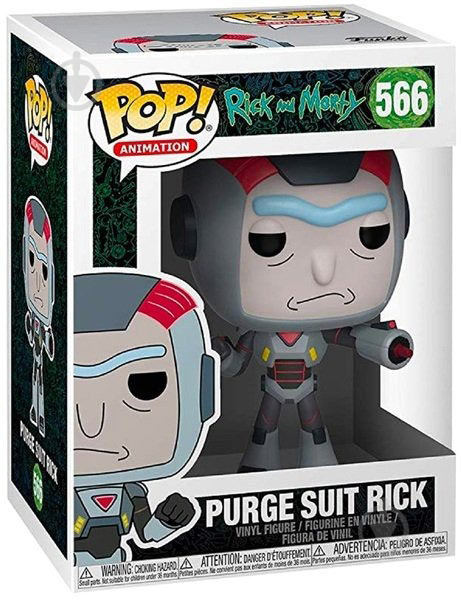 Фігурка Funko POP! Rick & Morty Purge Suit Rick (FUN2298) - фото 5