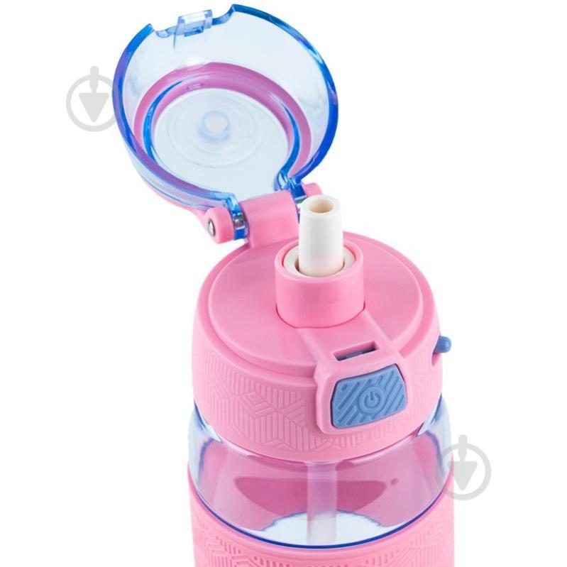 Бутылка для воды KITE K24-1201-3 600 мл розовая - фото 4 Бутылка для воды KITE K24-1201-3 600 мл розовая - фото 4