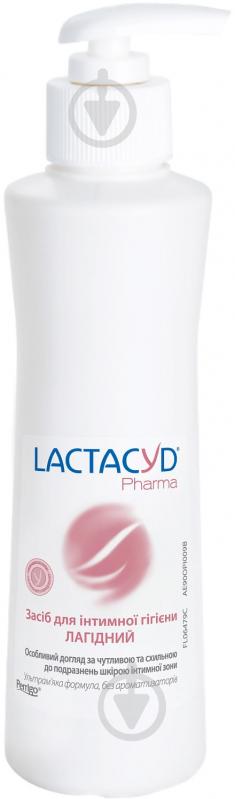 Средство для интимной гигиены Lactacyd Pharma Нежный флакон с дозатором 250 мл - фото 2