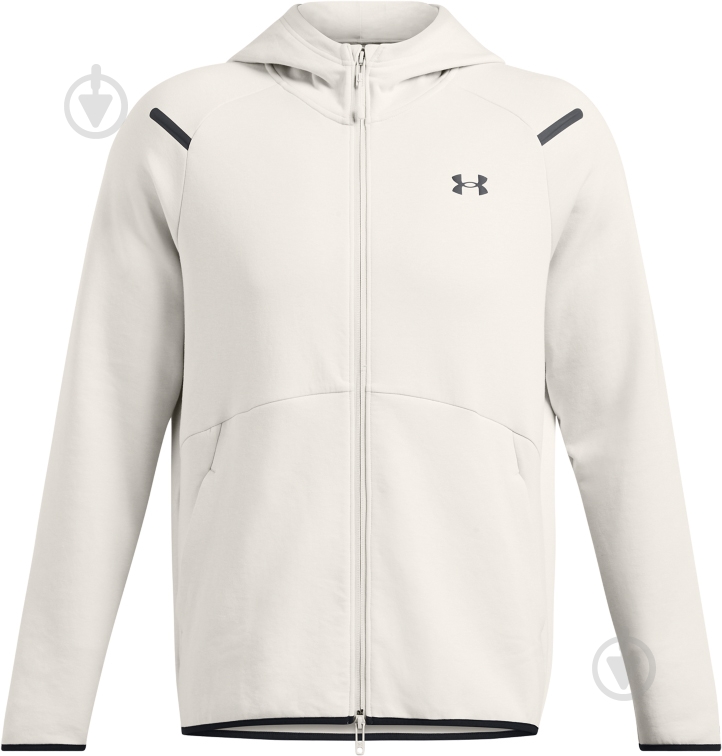 Джемпер Under Armour UA UNSTOPPABLE FLC FZ HD EU 1389352-110 р.2XL бежевый - фото 5