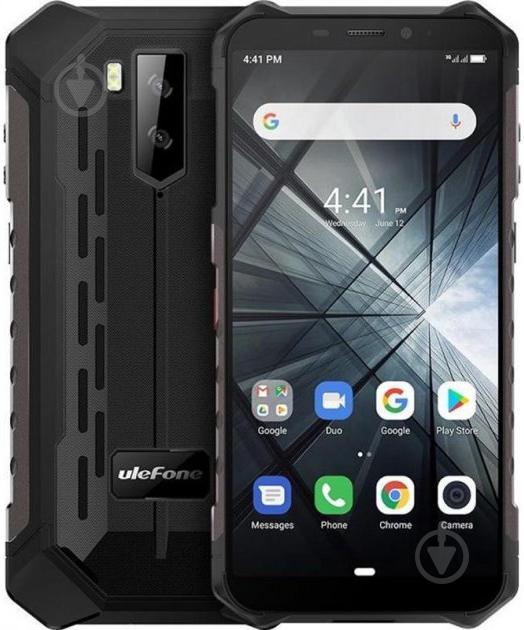 Смартфон Ulefone Armor X3 2/32GB black - фото 1