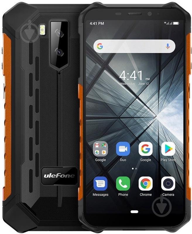 Смартфон Ulefone Armor X3 2/32GB orange - фото 1 Смартфон Ulefone Armor X3 2/32GB orange - фото 1