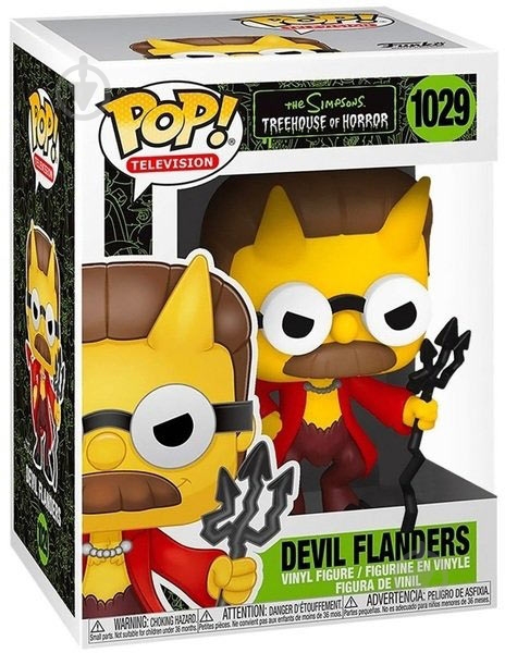 Фигурка Funko POP! Vinyl Simpsons Devil Flanders (FUN2549773) - фото 3 Фигурка Funko POP! Vinyl Simpsons Devil Flanders (FUN2549773) - фото 3