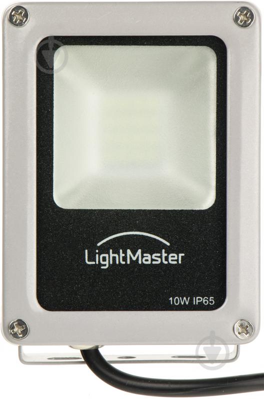 Прожектор LightMaster 10 Вт IP65 серый LL-701 - фото 1