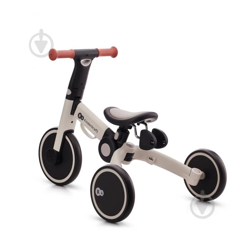 Велосипед дитячий Kinderkraft 3 в 1 4TRIKE Silver Grey сірий KR4TRI22GRY0000 - фото 5