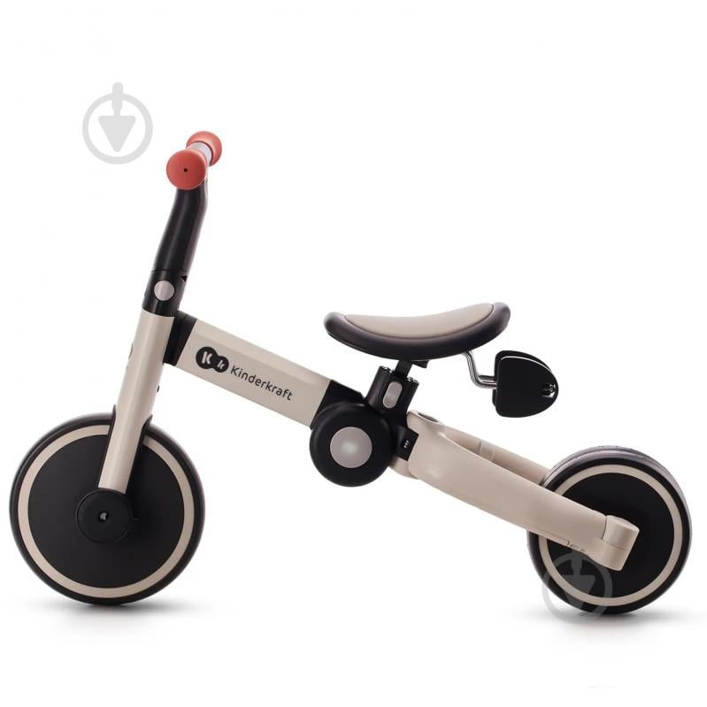 Велосипед дитячий Kinderkraft 3 в 1 4TRIKE Silver Grey сірий KR4TRI22GRY0000 - фото 8