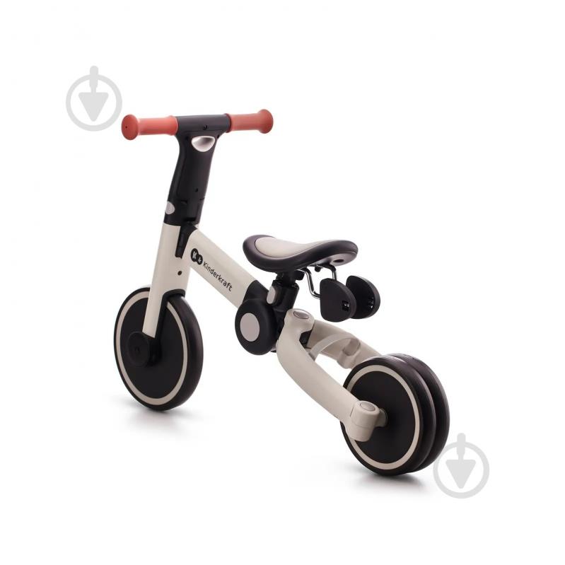 Велосипед дитячий Kinderkraft 3 в 1 4TRIKE Silver Grey сірий KR4TRI22GRY0000 - фото 9