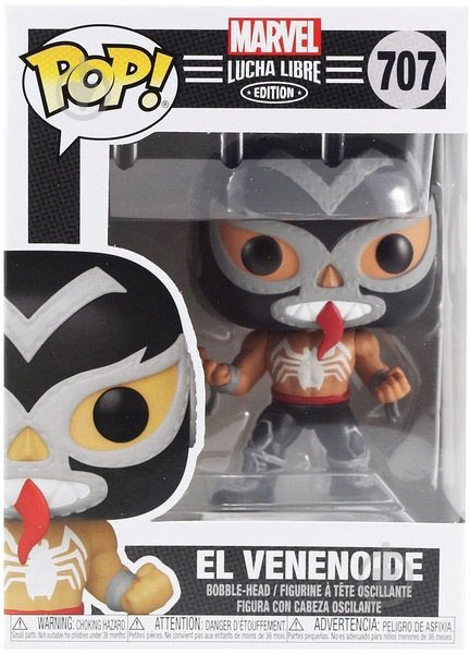 Фигурка Funko POP! Bobble Marvel Luchadores Venom (FUN2549864) - фото 3