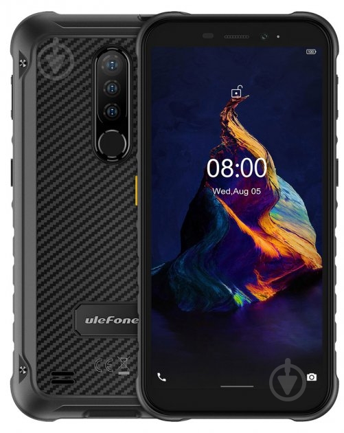 Смартфон Ulefone Armor X8 4/64GB black - фото 1 Смартфон Ulefone Armor X8 4/64GB black - фото 1