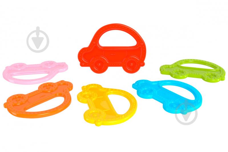 Іграшка-прорізувач ТехноК для зубів у вигляді кольорових тваринок 9161 - фото 2