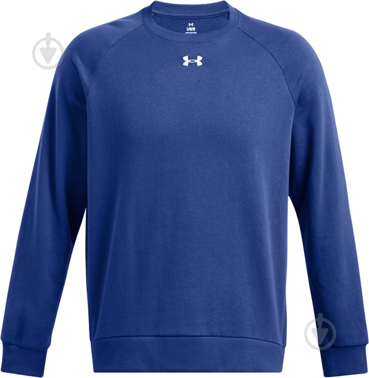 Світшот Under Armour UA Rival Fleece Crew 1379755-432 р.2XL синій - фото 4