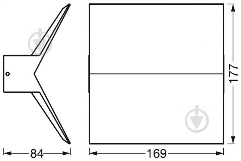 Светильник уличный настенный Ledvance LED ENDURA STYLE 9,5 Вт IP44 темно-серый BAT 9,5W WALL DG - фото 4