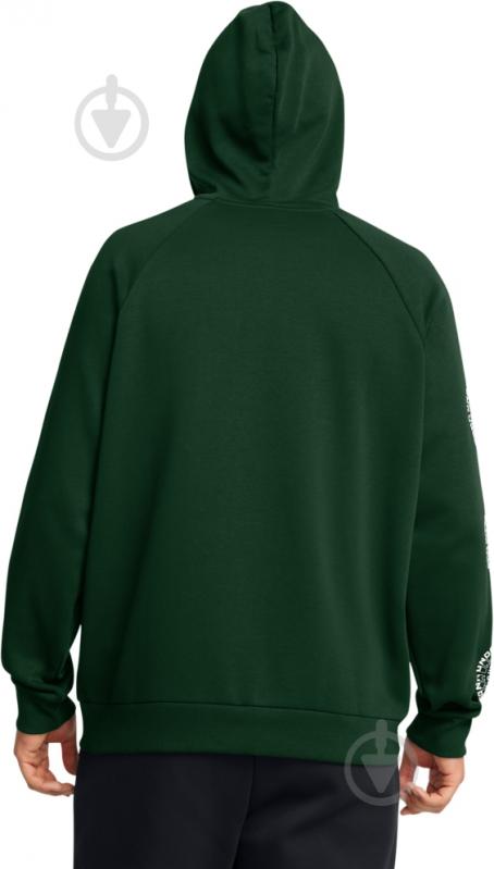 Джемпер Under Armour UA RIVAL FLEECE HBR LOGO HD 1386593-301 р.2XL зелений - фото 2