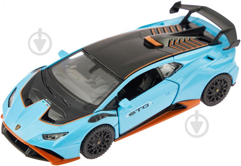 Автомодель Rastar 1:32 Lamborghini Huracan STO 454.00.79 - фото 3