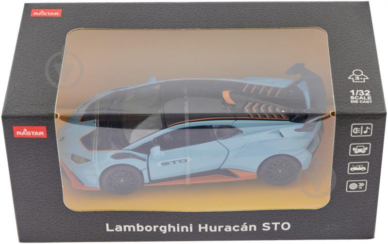 Автомодель Rastar 1:32 Lamborghini Huracan STO 454.00.79 - фото 9