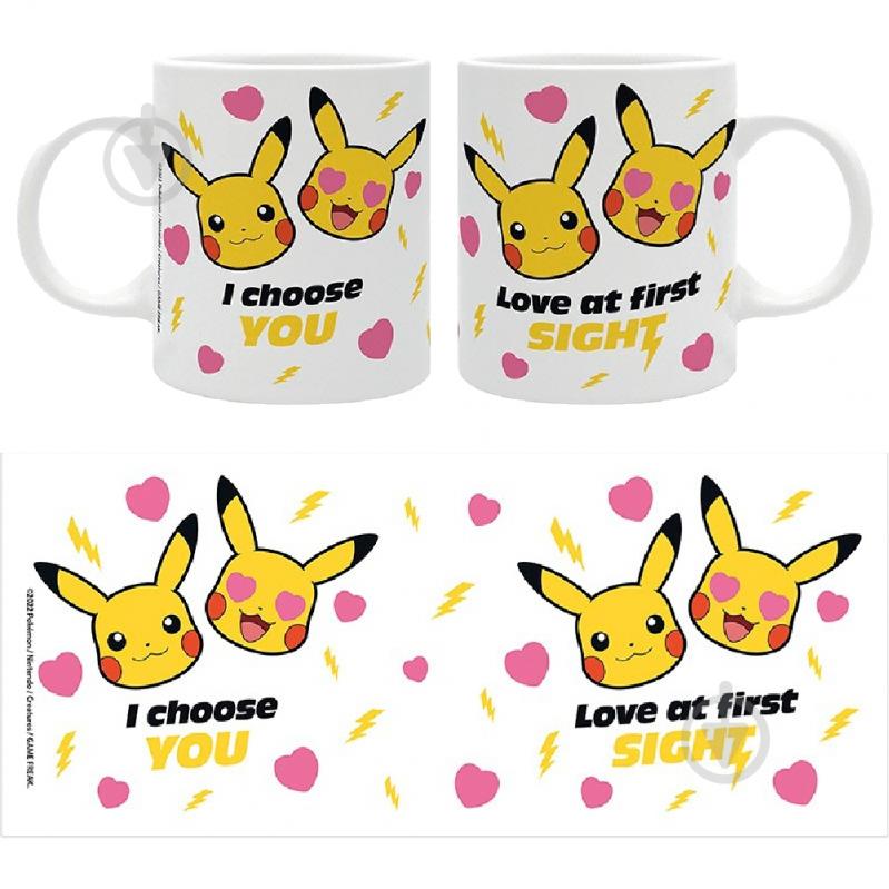 Чашка Pokemon Love at First Sight 320 мл (TGGMUG266) - фото 3