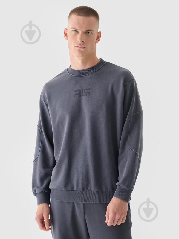 Свитшот 4F SWEATSHIRT M1709 RL9SAW24TSWSM1709-22S р.2XL синий - фото 1