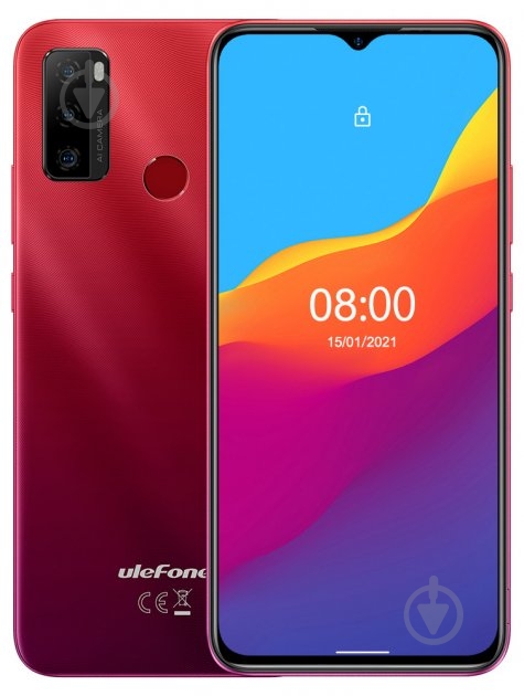 Смартфон Ulefone Note 10 2/32GB red - фото 1