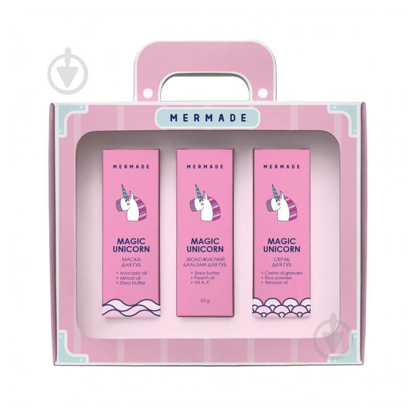 Набор унисекс Mermade Lip Care Set Magic Unicorn - фото 1