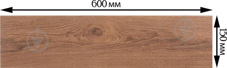 Плитка Allore Group Wood Brown F PR 15x60 NR Mat 1 - фото 7