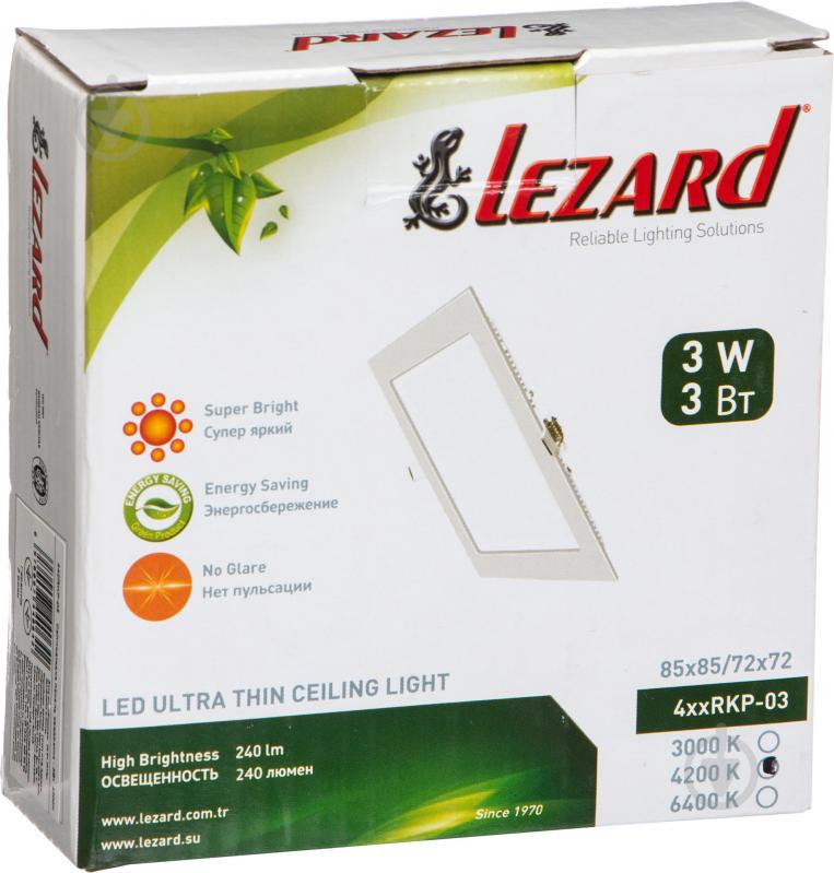 Светильник административный LED Lezard 3 Вт IP20 442RKP-03 - фото 4