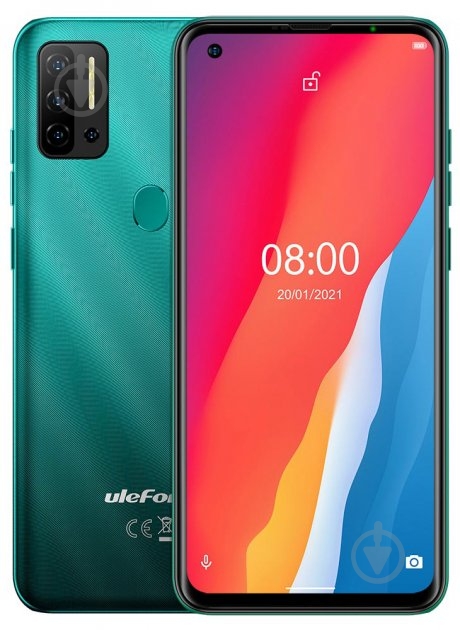 Смартфон Ulefone Note 11P 8/128GB green - фото 1