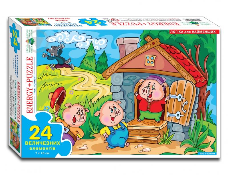 Игра-пазл КФИ Трое поросят - фото 1