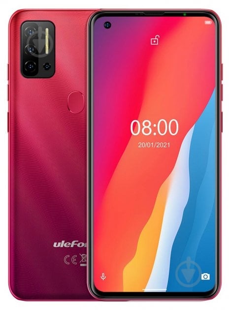 Смартфон Ulefone Note 11P 8/128GB red - фото 1