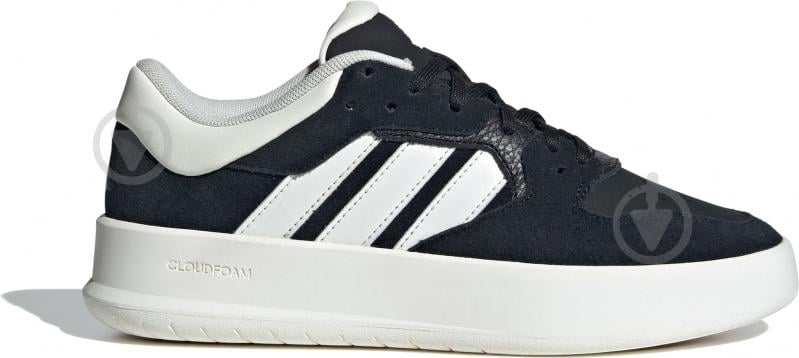 Кроссовки женские демисезонные Adidas COURT 24 IH0524 р.38 черные с белым - фото 1