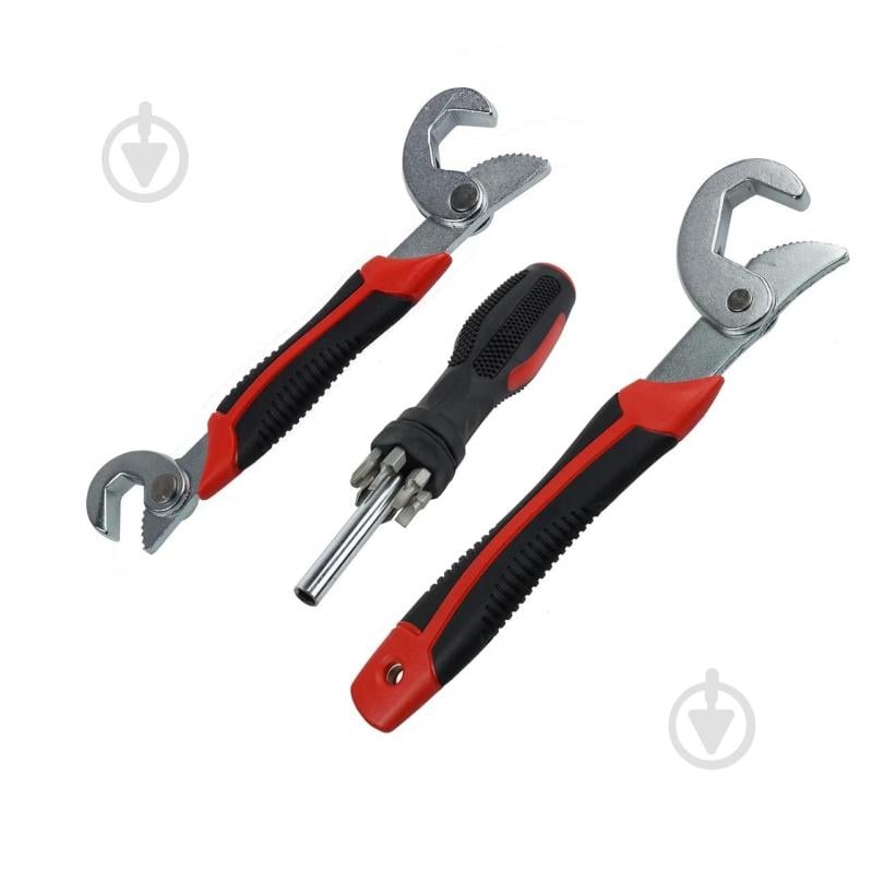 Набір ручного інструменту Supretto Snap N Grip 9 шт. 4538 - фото 1 Набір ручного інструменту Supretto Snap N Grip 9 шт. 4538 - фото 1