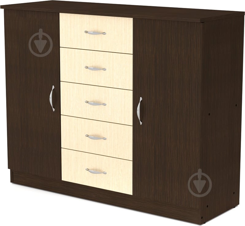 УЦЕНКА! Комод Компанит 5+2 венге - фото 2