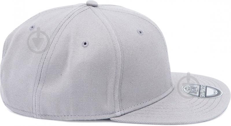 Кепка Cofee Snap Solid 2021-7А one size серый - фото 4