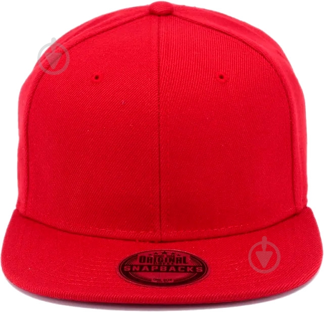 Кепка Cofee Snap Solid 2021-5А one size красный - фото 1