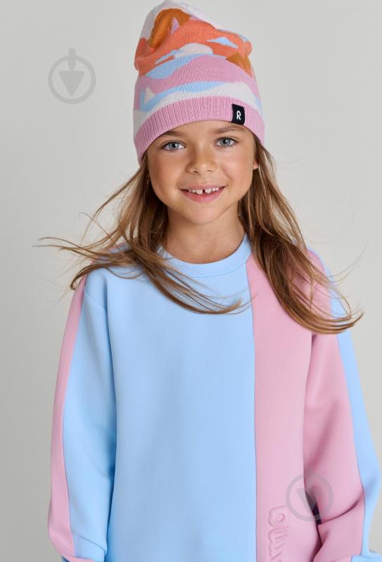 Шапка-бини Reima Kuviot 5300077C-3232 р.52/54 оранжевый - фото 5