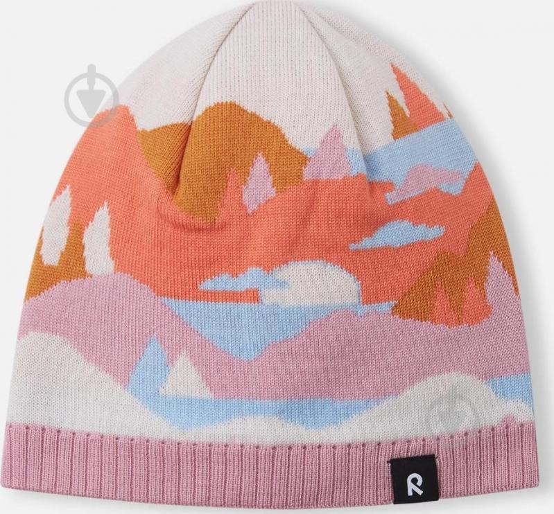 Шапка-бини Reima Kuviot 5300077C-3232 р.56/58 оранжевый - фото 2 Шапка-бини Reima Kuviot 5300077C-3232 р.56/58 оранжевый - фото 2