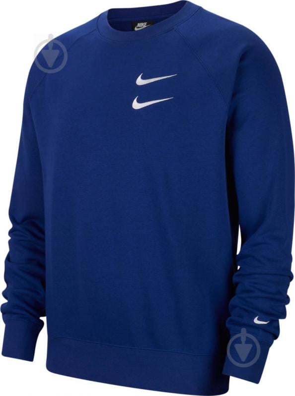 Світшот Nike M NSW SWOOSH CRW FT CJ4871-455 р. XL синій - фото 1