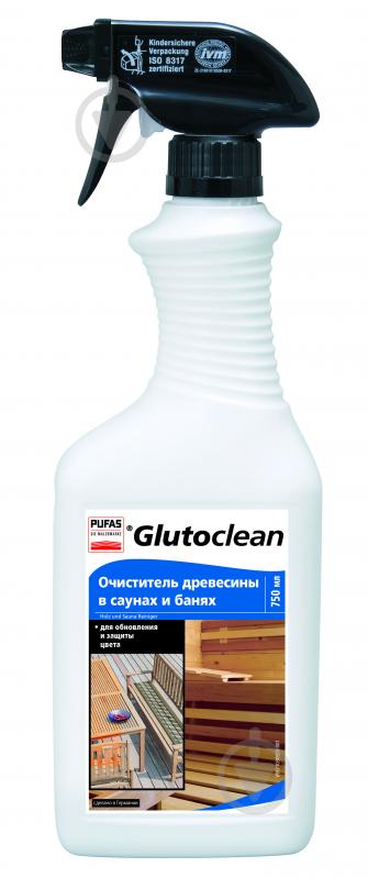 Средство Glutoclean для мытья в саунах и банях 6 шт. х 750 мл - фото 1