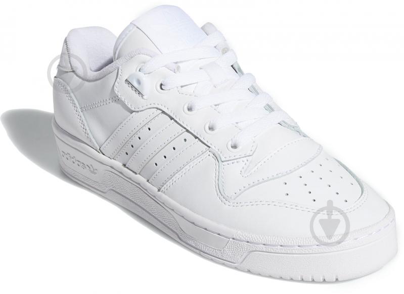 Кроссовки женские демисезонные Adidas RIVALRY LOW W FV4225 р.39 1/3 белые - фото 3