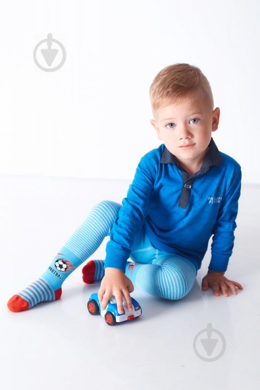 Колготки для хлопчиків Giulia D020 LITTLE KIDS blueр.92 блакитний - фото 2