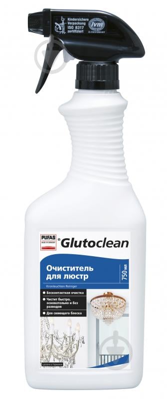 Засіб для очищення люстр Glutoclean 6 шт. x 750 мл - фото 1