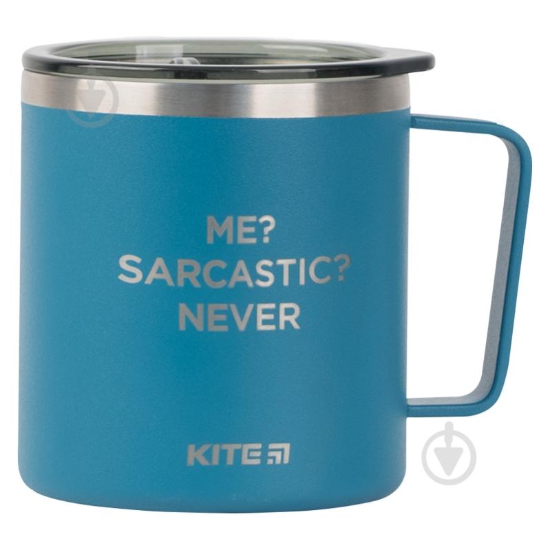 Термокружка KITE 400 мл Me Sarcastic Never - фото 1