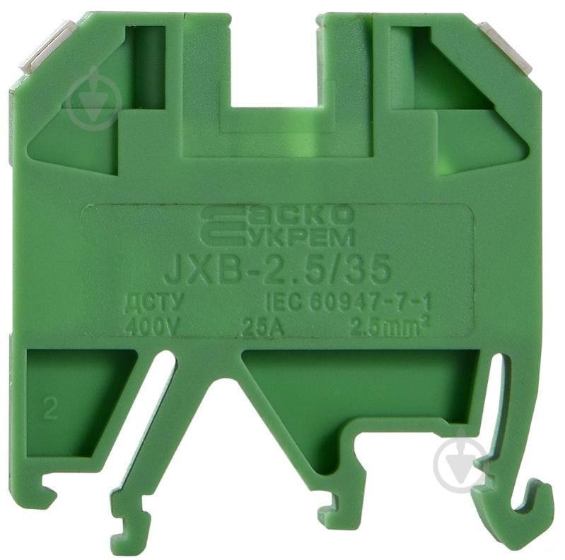 Клемник АСКО-Укрем JXB 2,5/35 зелений зелений - фото 1