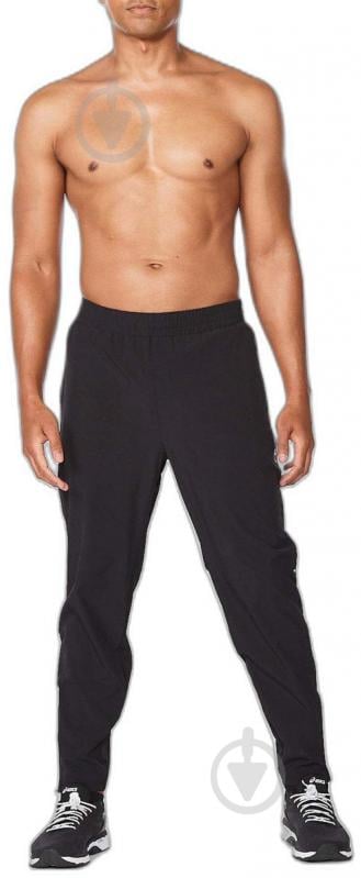 Брюки 2XU Aero Woven Jogger MR7210b_BLK/SRF р. L черный - фото 4