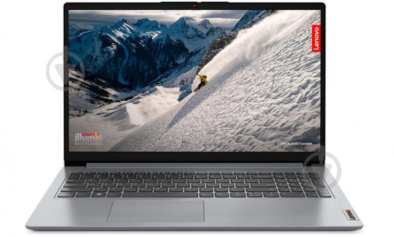 Ноутбук Lenovo ideapad 1 15IGL7 15,6" (82V700F1RA) cloud grey - фото 1