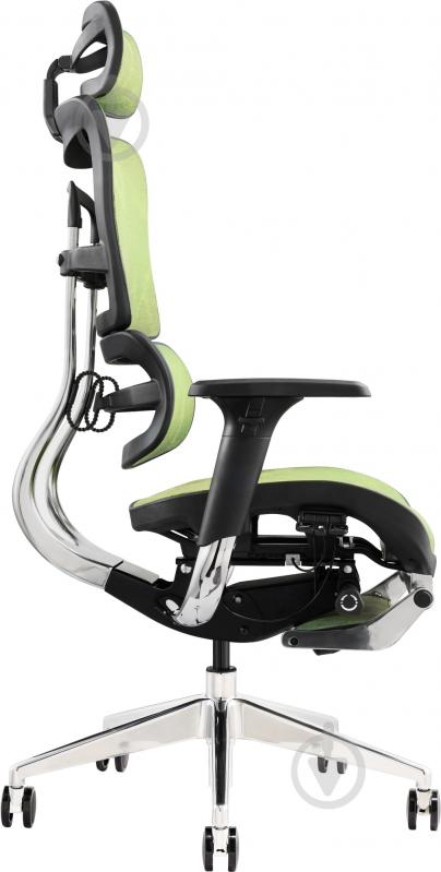 Кресло GT Racer X-802L зеленый - фото 3 Кресло GT Racer X-802L зеленый - фото 3