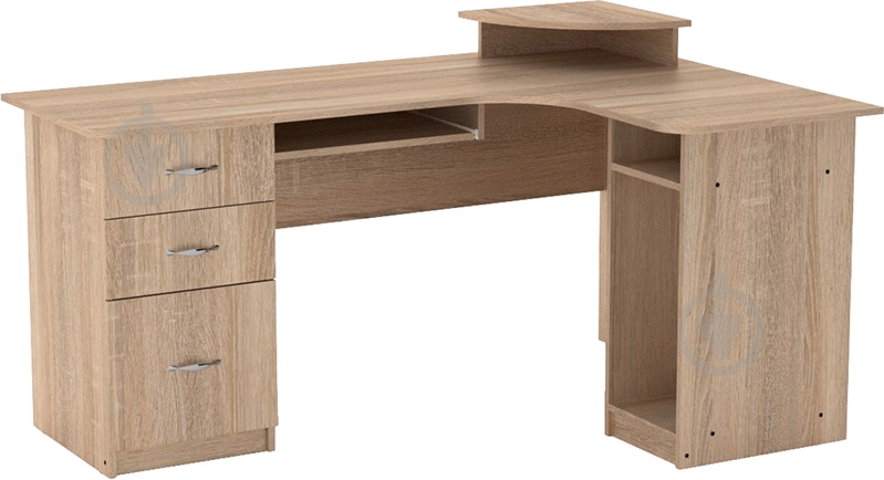 УЦЕНКА! Стол компьютерный Компанит СУ-3 дуб сонома - фото 1