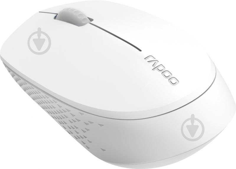 Мышь RAPOO Silent Wireless (M100 Light grey) - фото 2