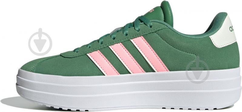 Кросівки жіночі демісезонні Adidas VL COURT BOLD IH0365 р.39 1/3 зелені - фото 2