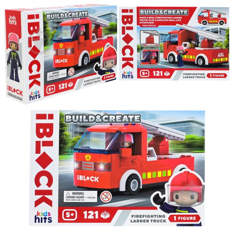 Конструктор Iblock FIRE 121 дет. KH43/001/1 - фото 1