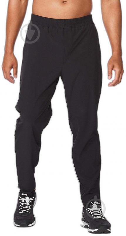 Брюки 2XU Aero Woven Jogger MR7210b_BLK/SRF р. S черный - фото 1